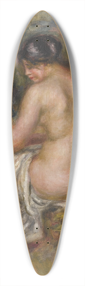 Pierre-Auguste Renoir - Baigneuse au linge 39.3 inch art pintail longboard deck