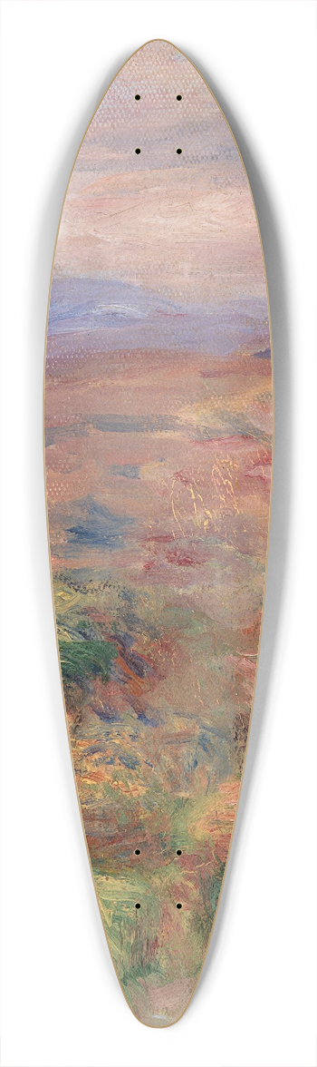 Pierre-Auguste Renoir - Landscape (Paysage) 39.3 inch art pintail longboard deck