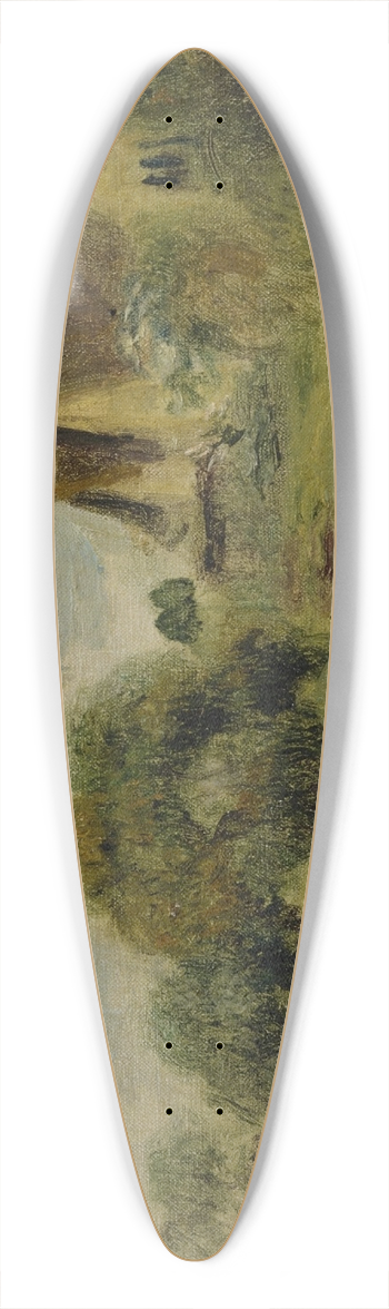 Pierre-Auguste Renoir - Paysage 39.3 inch art pintail longboard deck