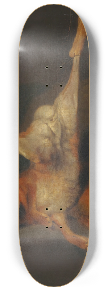 Giovanni Segantini - Still Life With Two Hares 8.25 inch art skate deck