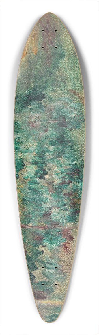 Pierre-Auguste Renoir - Paysage 39.3 inch art pintail longboard deck