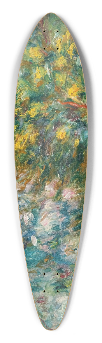 Pierre-Auguste Renoir - squisse De Paysage Du Midi 39.3 inch art pintail longboard deck