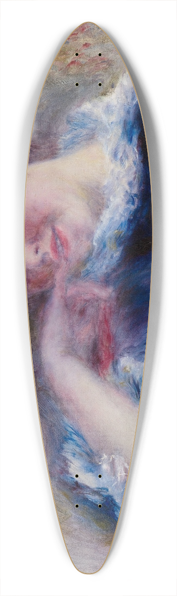 Pierre-Auguste Renoir - The Dreamer 39.3 inch art pintail longboard deck