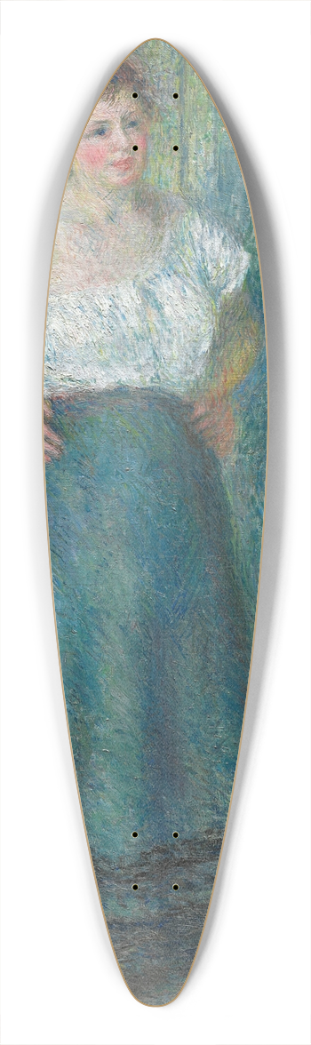 Pierre-Auguste Renoir - The Laundress 39.3 inch art pintail longboard deck