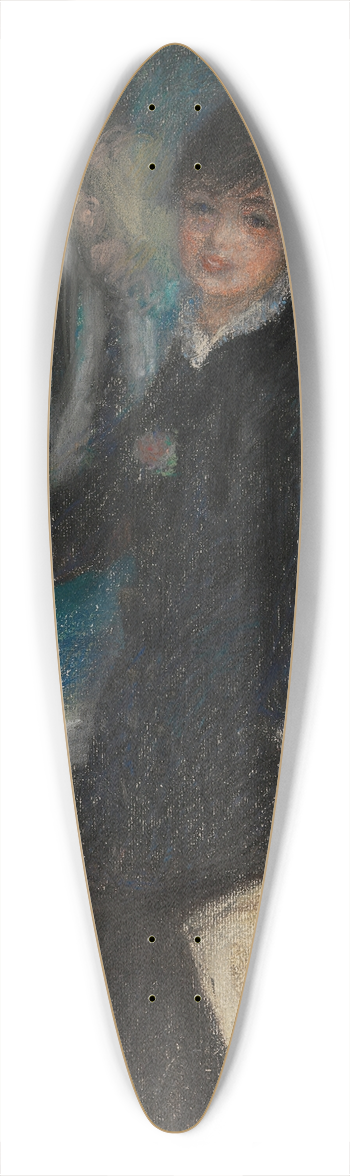 Pierre-Auguste Renoir - The Milliner 39.3 inch art pintail longboard deck