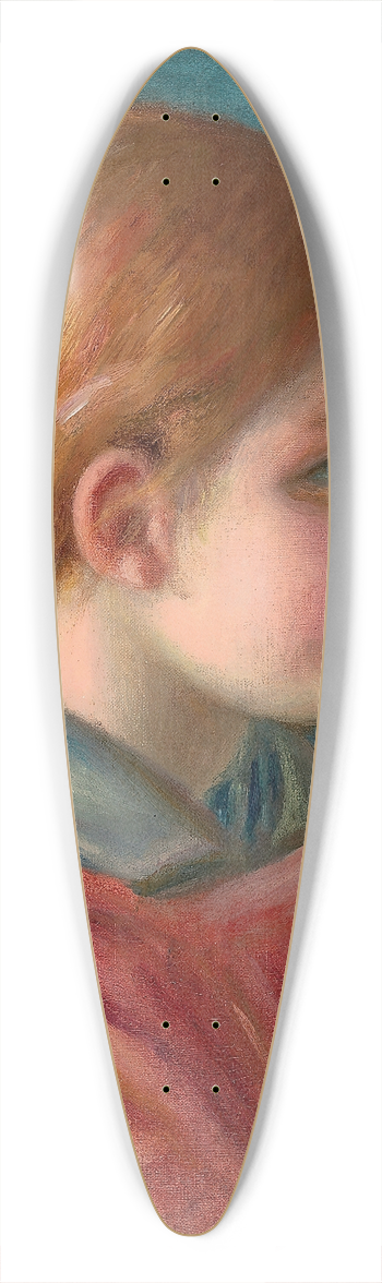 Pierre-Auguste Renoir - Tte de jeune fille 39.3 inch art pintail longboard deck