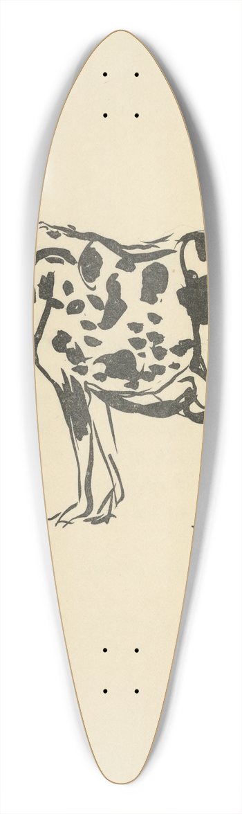 Pierre Bonnard - Histoires naturelles Pl 16 39.3 inch art pintail longboard deck