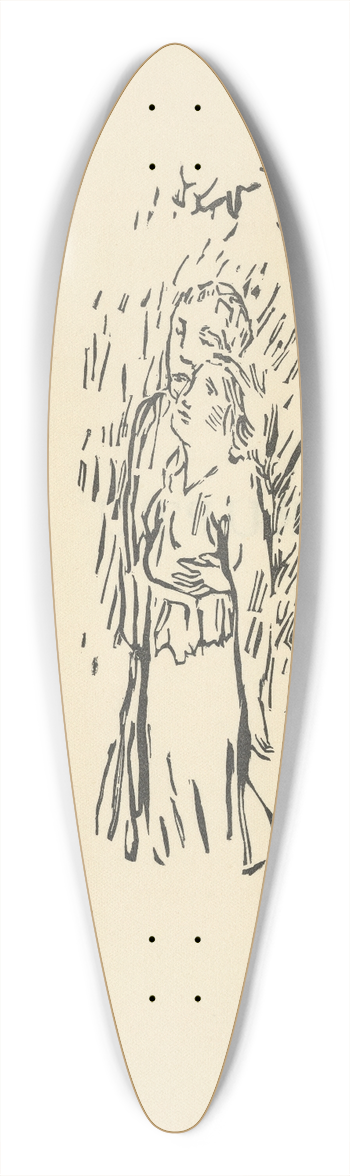 Pierre Bonnard - Notes sur lamour Pl 07 39.3 inch art pintail longboard deck