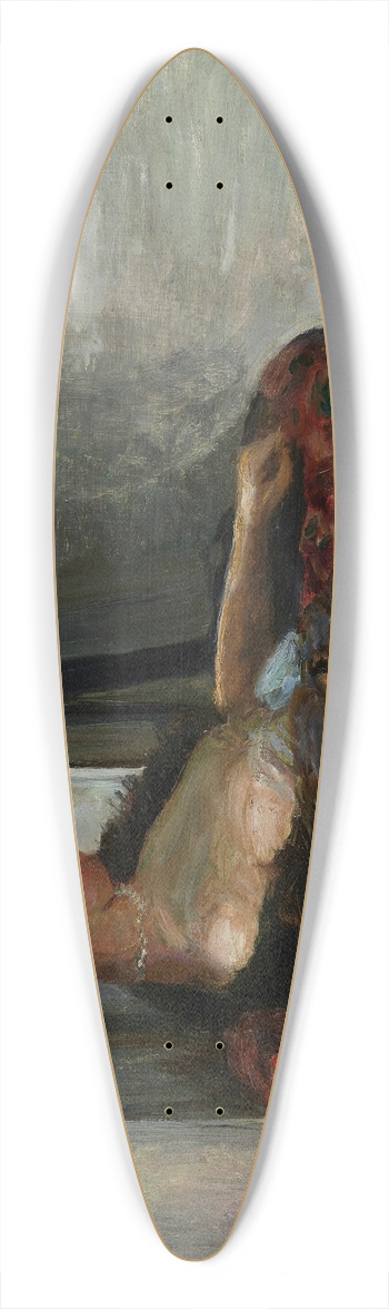 Pierre Bonnard - Portrait de femme 39.3 inch art pintail longboard deck