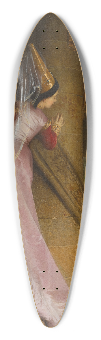 Pierre-Charles Comte - The secret rendezvous 39.3 inch art pintail longboard deck