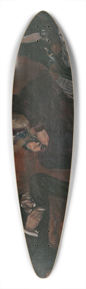 Pierre Georges Jeanniot - La prsentation 39.3 inch art pintail longboard deck