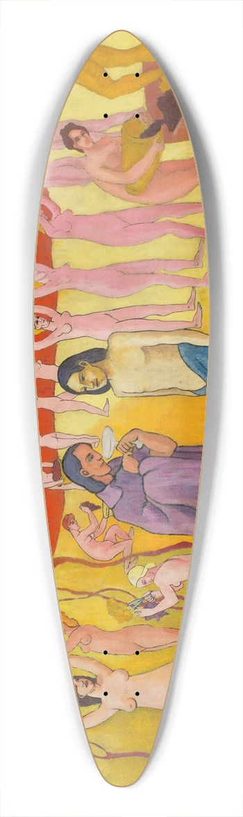 Pierre Girieud - Les Vendanges de No  LAutomne 39.3 inch art pintail longboard deck