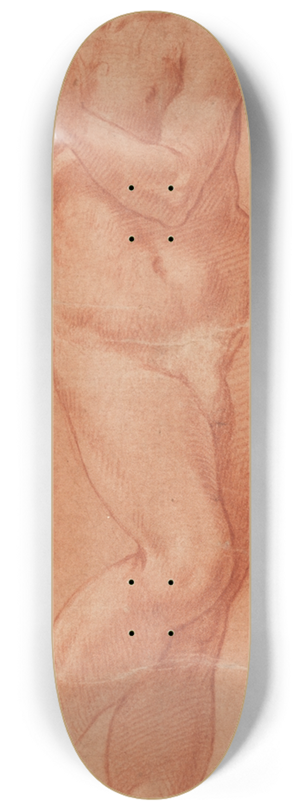 Girolamo Macchietti - Study for SaintMichael 8.25 inch art skate deck