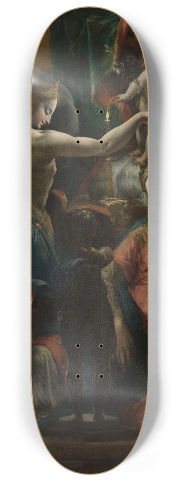 Girolamo Mazzola Bedoli - The Annunciation 8.25 inch art skate deck