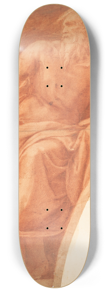 Girolamo Muziano - Study of St. Jerome 8.25 inch art skate deck