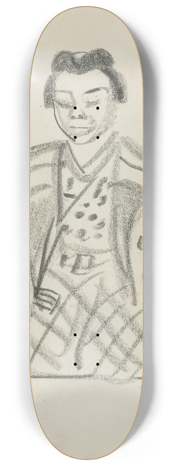 Alexandre Jacovleff - Japanese Figure 8.25 inch art skate deck