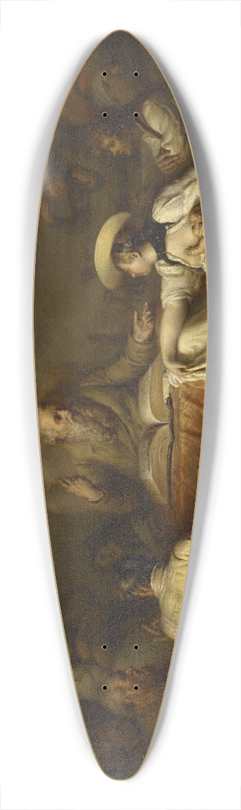 Pierre Nicolas Legrand - Devotion at Home 39.3 inch art pintail longboard deck