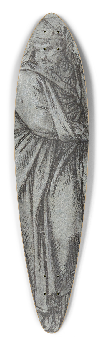 Pierre-Paul Prud'hon - La Science 39.3 inch art pintail longboard deck
