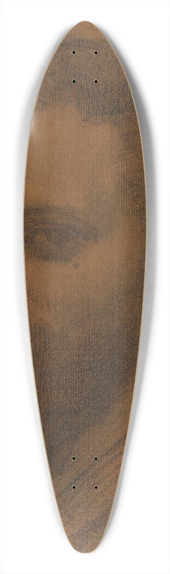 Pierre Puvis de Chavannes - Portrait de Daras 39.3 inch art pintail longboard deck