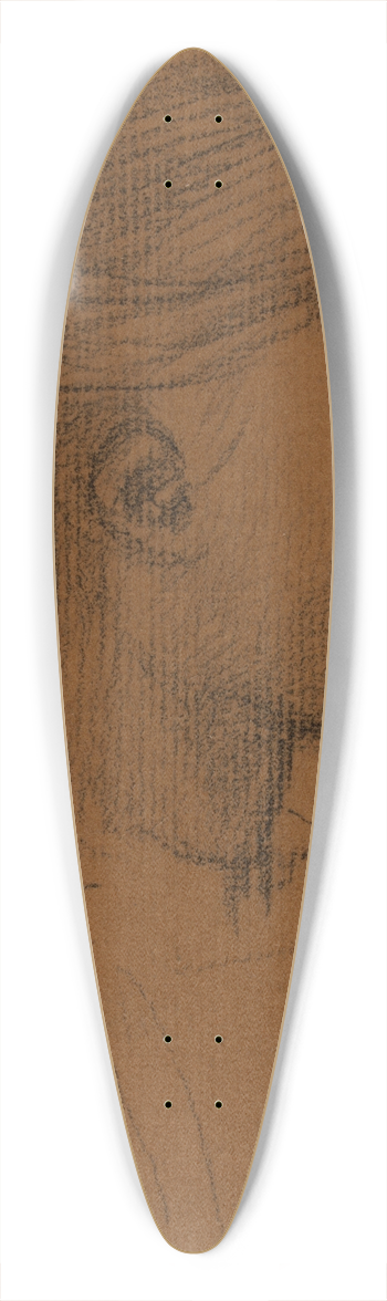 Pierre Puvis de Chavannes - Tte de fillette II 39.3 inch art pintail longboard deck