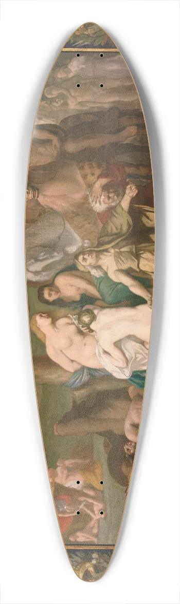 Pierre Puvis de Chavannes - War 39.3 inch art pintail longboard deck