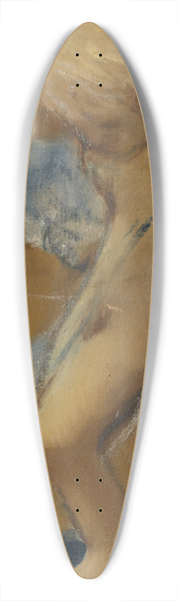 Pierre-Victor Galland - Study for Roundel with Putto 39.3 inch art pintail longboard deck