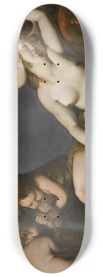 Giulio Cesare Procaccini - Venus And Cupids 8.25 inch art skate deck
