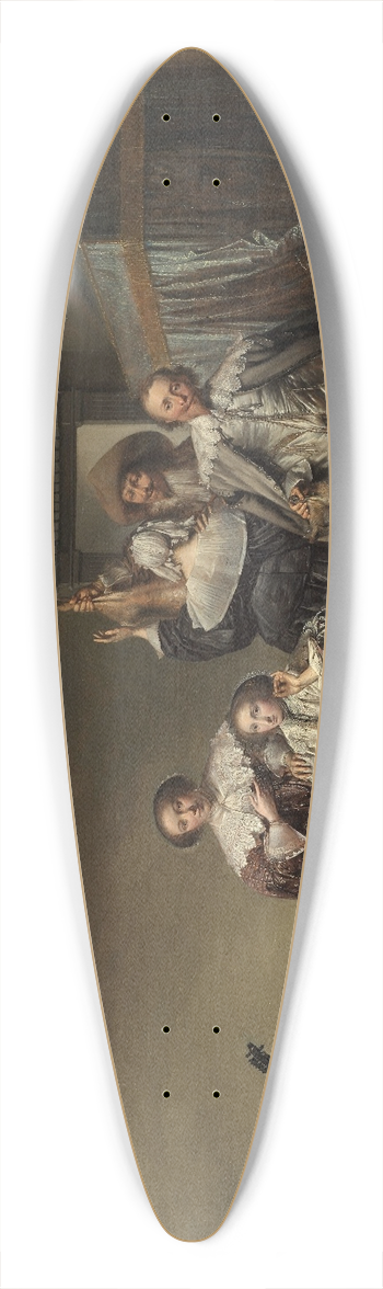 Pieter Codde - Gallant Company 39.3 inch art pintail longboard deck