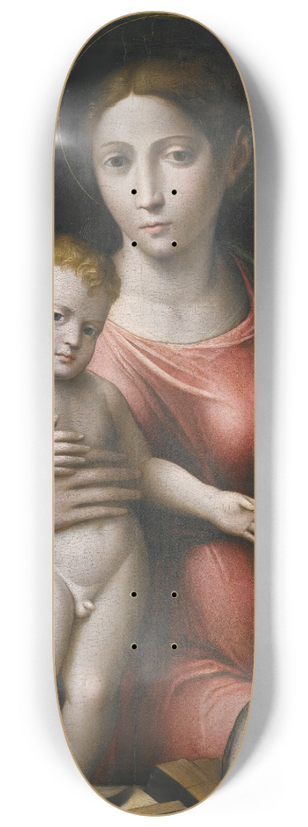 Giulio Raibolini - The Mystic Marriage Of Saint Catherine 8.25 inch art skate deck