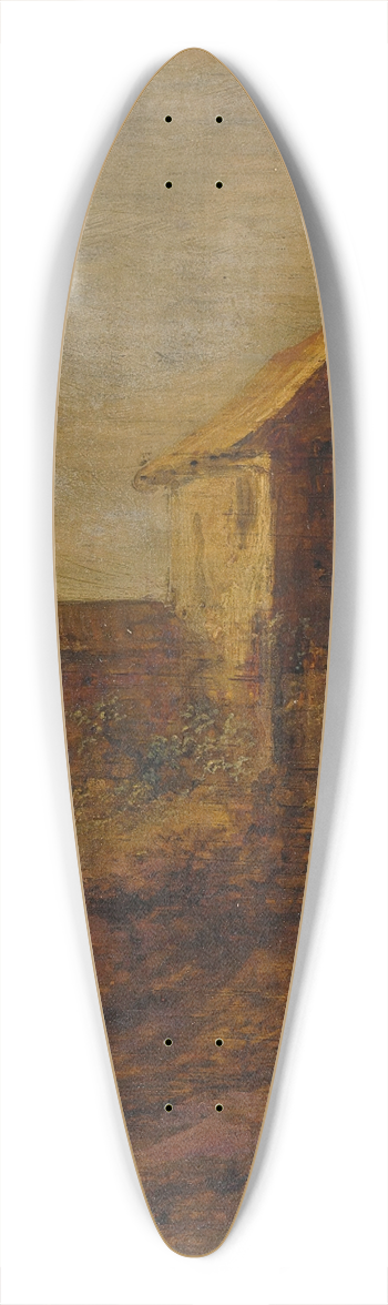 Pieter de Molijn - Landscape with a cottage 39.3 inch art pintail longboard deck