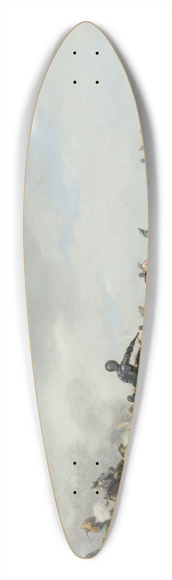 Pieter Post - Cavalry Engagement 39.3 inch art pintail longboard deck