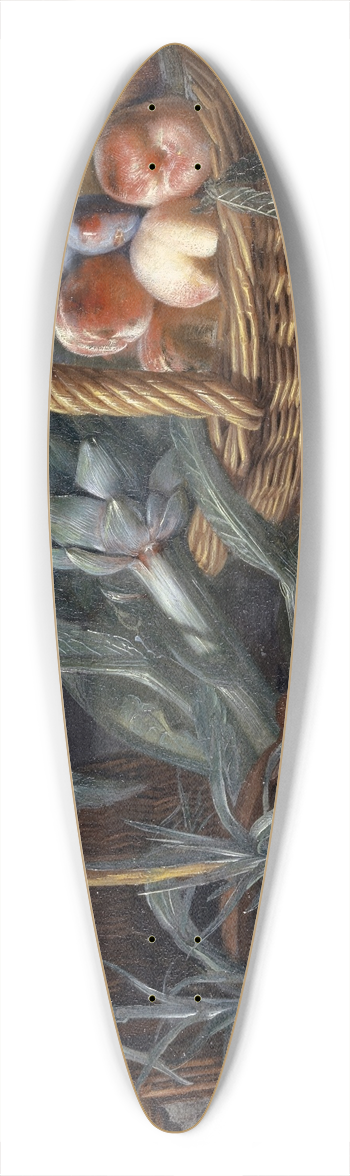 Pieter Snyers - Fruit Basket And Pinks 39.3 inch art pintail longboard deck