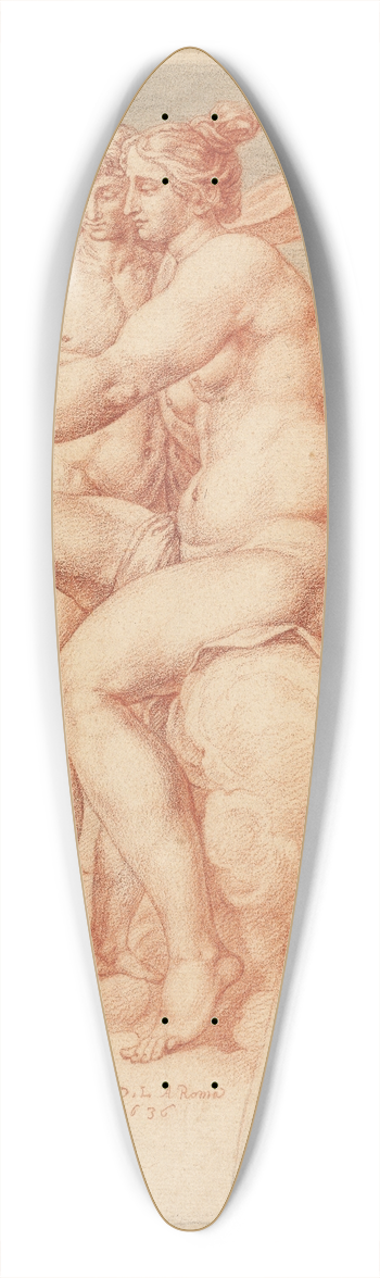 Pieter van Lint - Venus and Cupid (after Raphael) 39.3 inch art pintail longboard deck