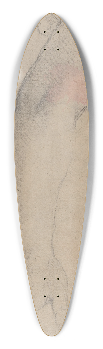 Pietro Lucatelli - An Outstretched Arm 39.3 inch art pintail longboard deck