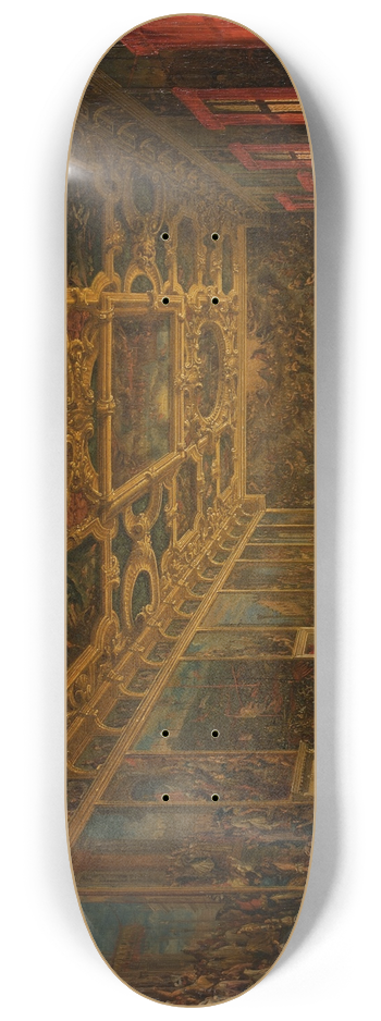 Giuseppe Borsato - Der Doge Morosini erhlt den Kommandostab 8.25 inch art skate deck