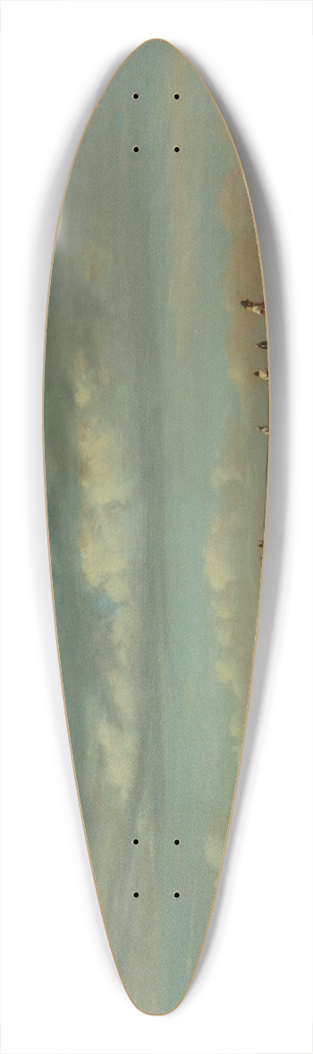 Prilidiano Pueyrredn - El rodeo 39.3 inch art pintail longboard deck
