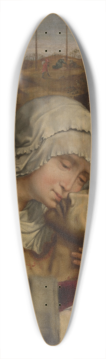 Quentin Massys - Piet 39.3 inch art pintail longboard deck