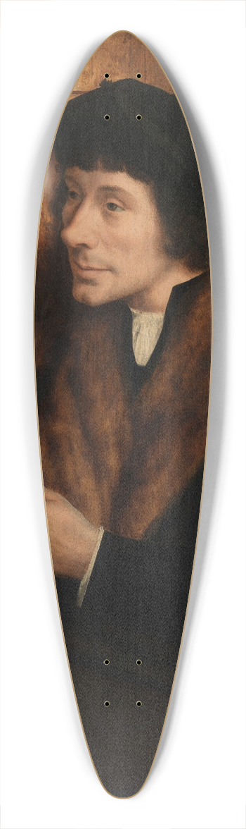Quentin Massys - Pieter Gillis 39.3 inch art pintail longboard deck