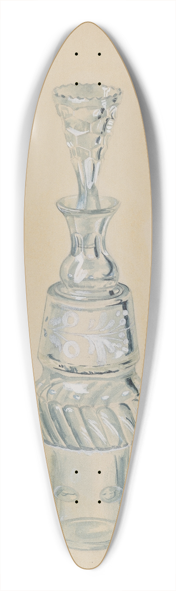 Ralph Atkinson - Caster Bottle 39.3 inch art pintail longboard deck