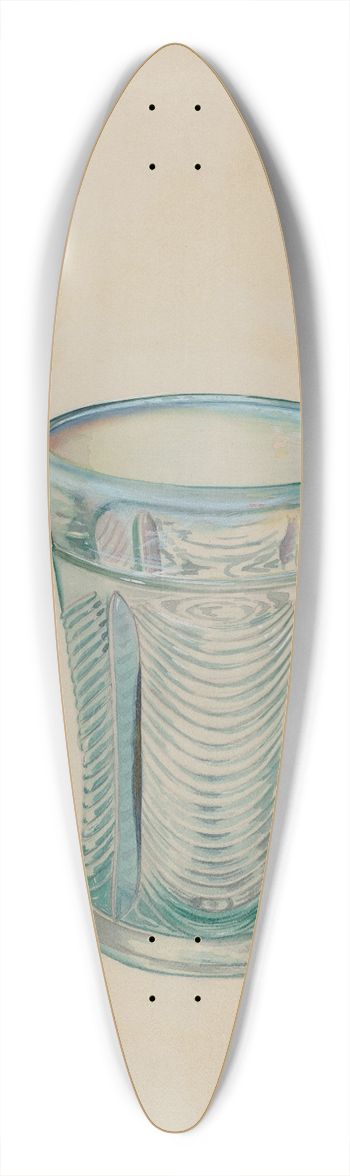 Ralph Atkinson - Water Glass 39.3 inch art pintail longboard deck