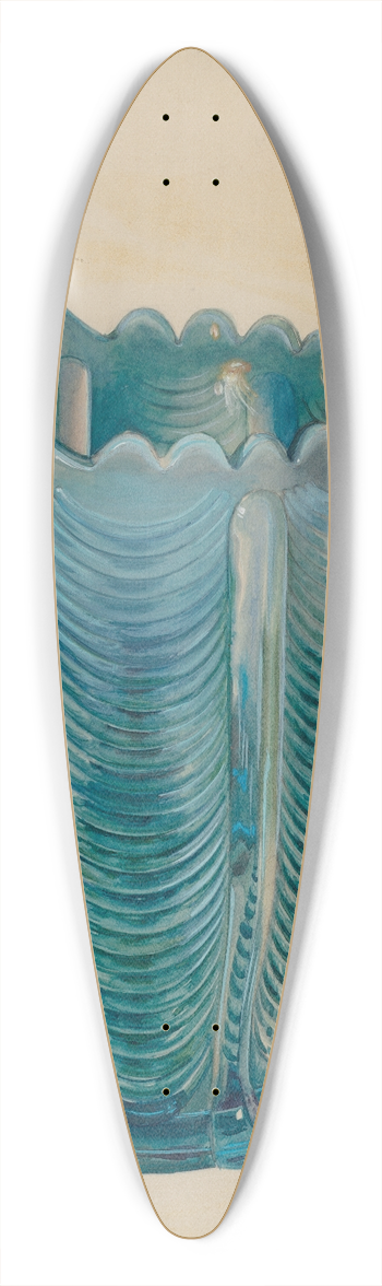 Ralph Atkinson - Water Pitcher 39.3 inch art pintail longboard deck