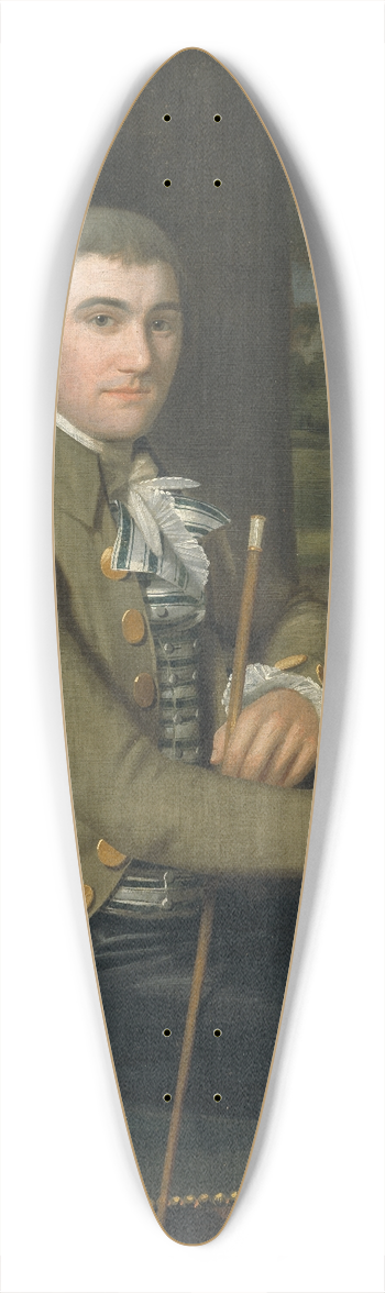 Ralph Earl - Portrait of Colonel William Taylor 39.3 inch art pintail longboard deck