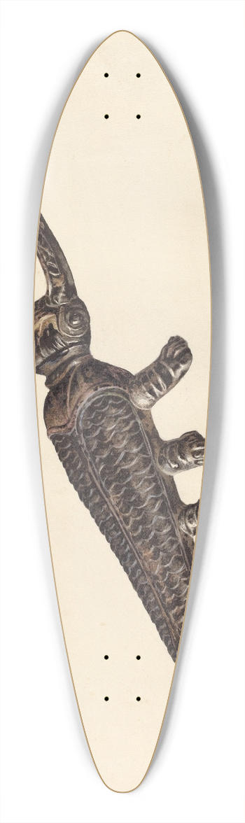 Ralph Morton - Bootjack 39.3 inch art pintail longboard deck