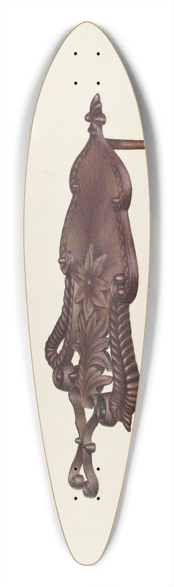 Ralph Morton - Trivet 39.3 inch art pintail longboard deck
