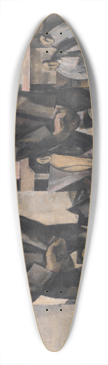 Ramah - Bowlers 39.3 inch art pintail longboard deck