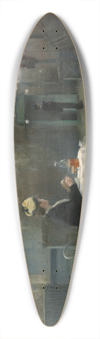 Ramn Casas - Plein Air 39.3 inch art pintail longboard deck