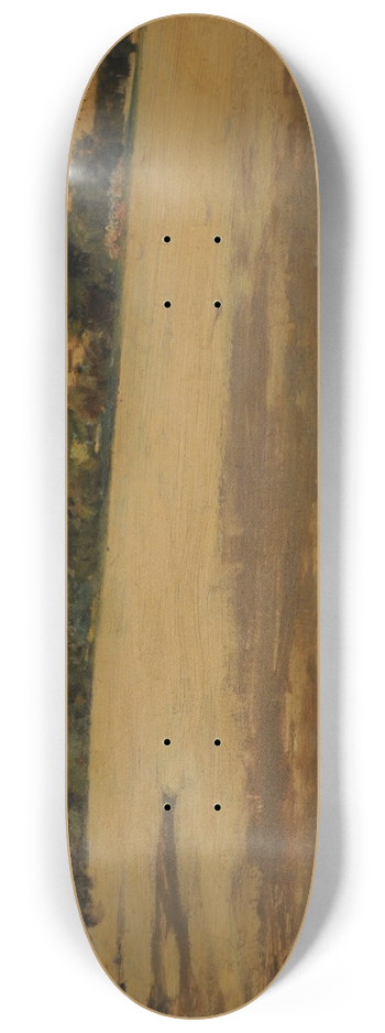 GiuseppeDe Nittis - Paisaje (Avenue du Bois de Boulogne) 8.25 inch art skate deck