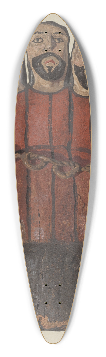 Ranka S. Woods - Santo 39.3 inch art pintail longboard deck