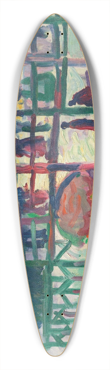 Raoul Dufy - Lestacade au Havre 39.3 inch art pintail longboard deck