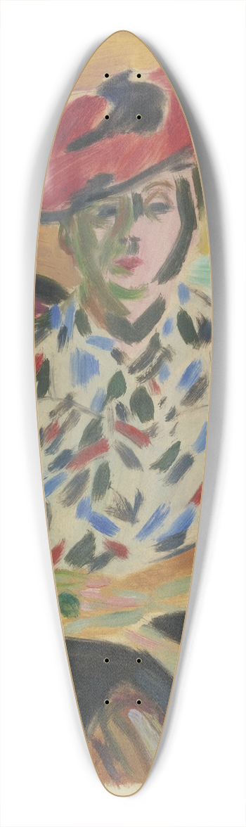 Raoul Dufy - Portrait de Berthe 39.3 inch art pintail longboard deck